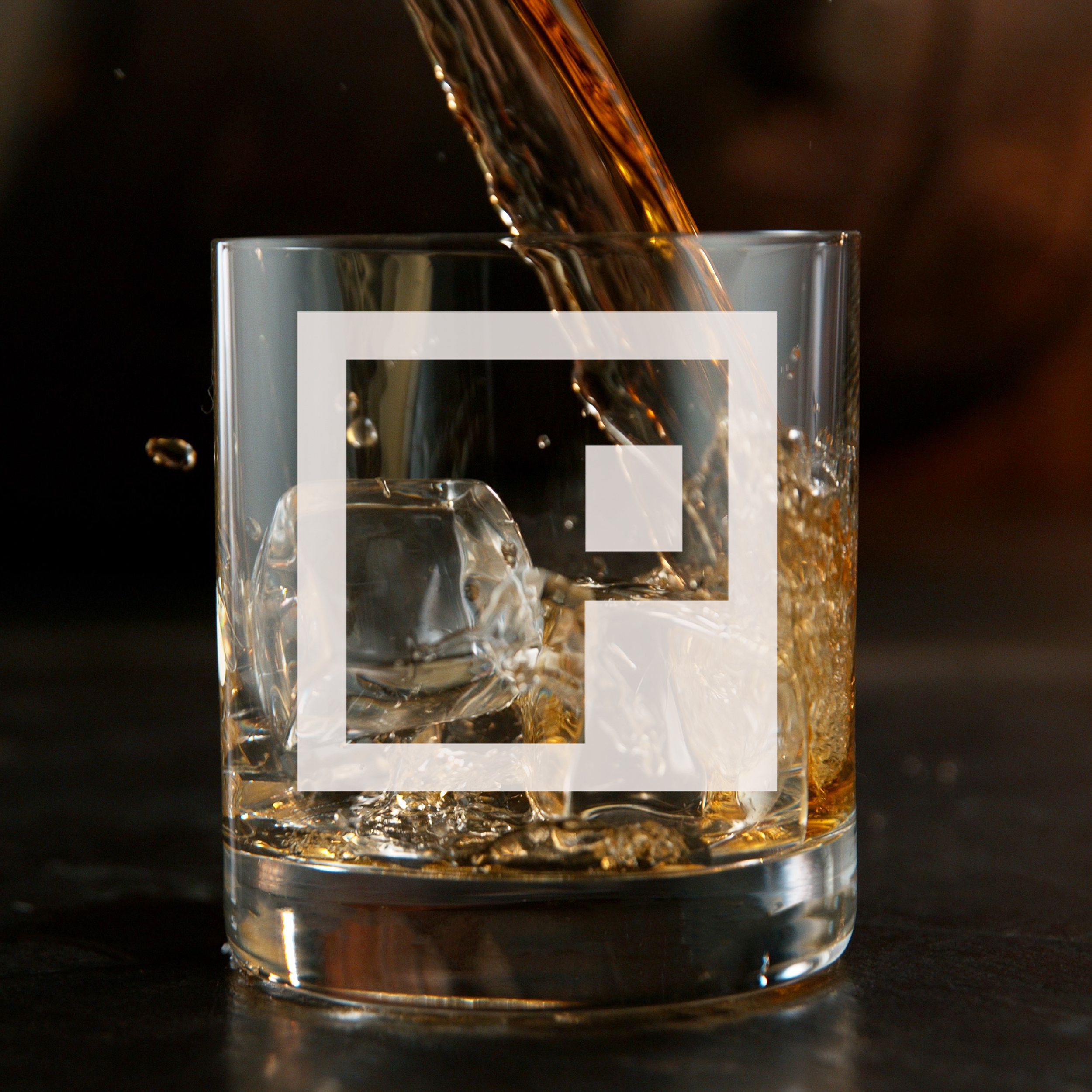 Personalized Gamer Themed Monogram Whiskey Glass Custom Engraved Old Fashioned Glass 11 oz