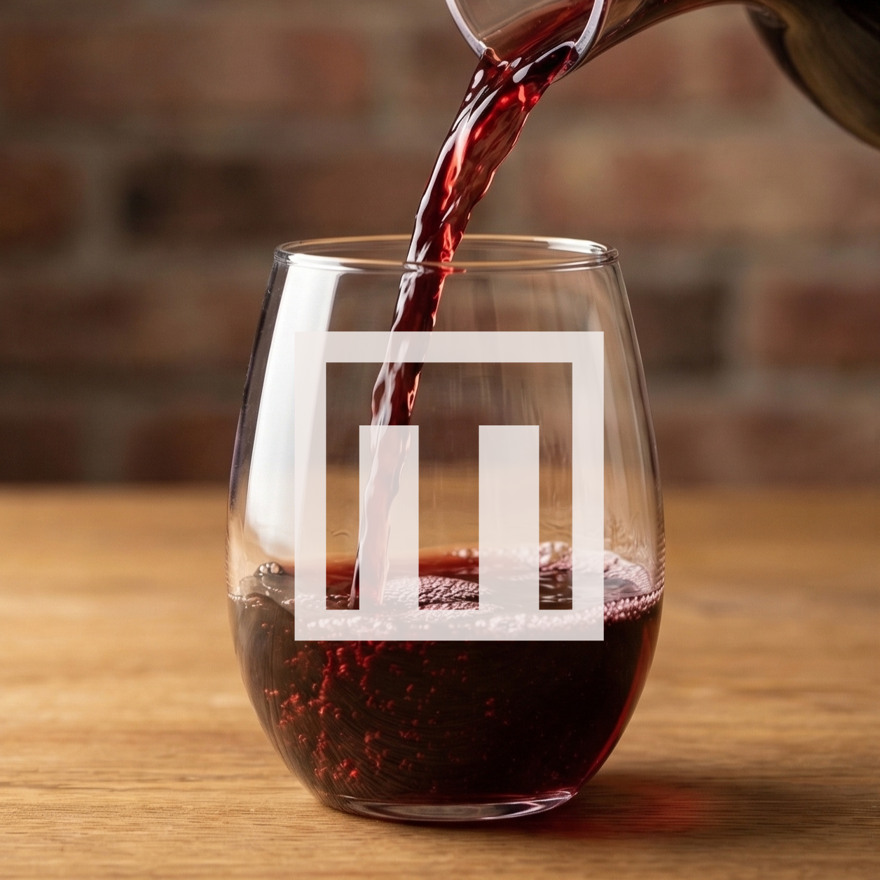 Personalized Gamer Themed Monogram Wine Glass Custom Engraved 15 oz Stemless Wine Glass