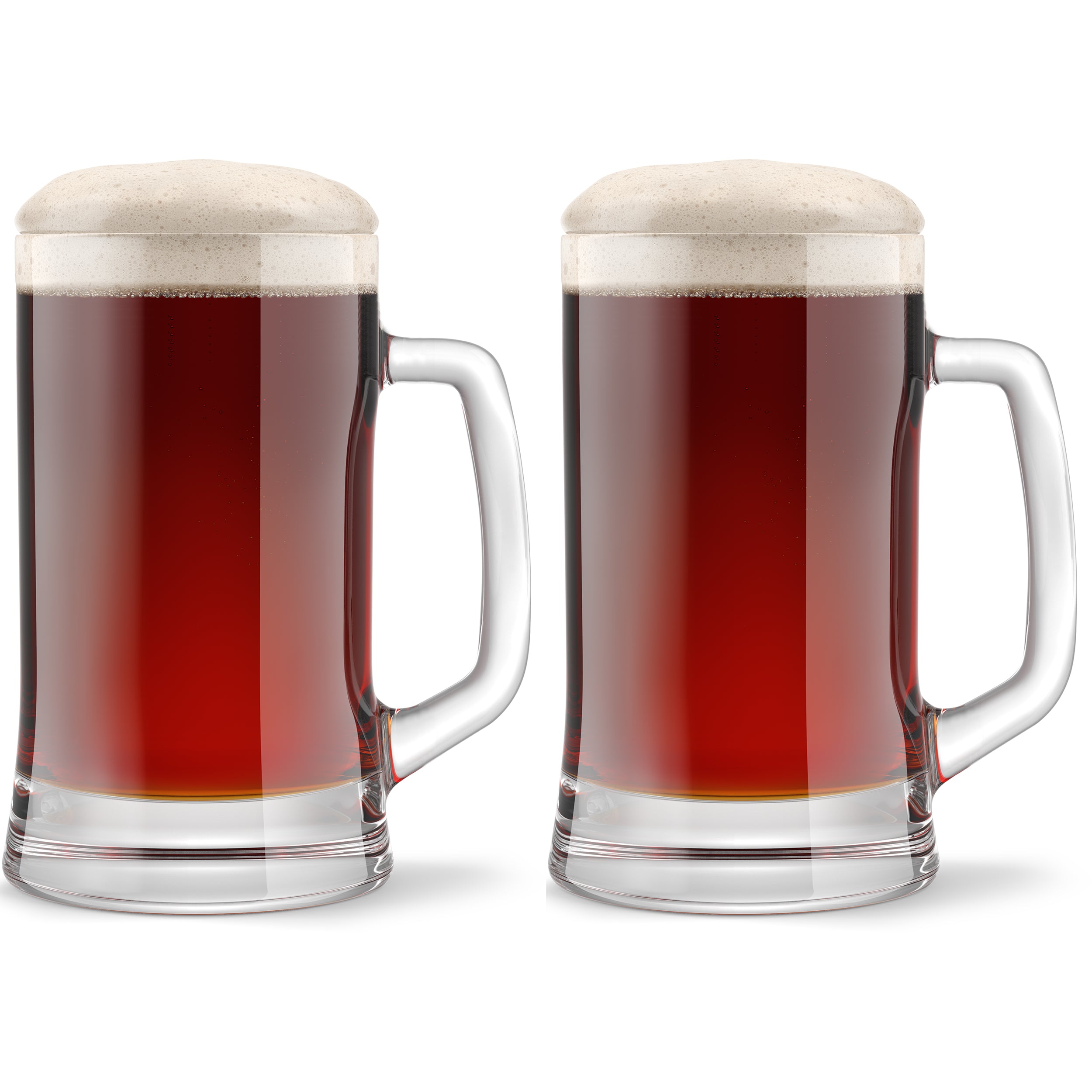 Personalized 1 Letter Monogram Beer Mug Custom Engraved 16 oz Glass Beer Mug