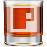 Personalized Gamer Themed Monogram Whiskey Glass Custom Engraved Old Fashioned Glass 11 oz