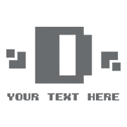 Pixelated Font