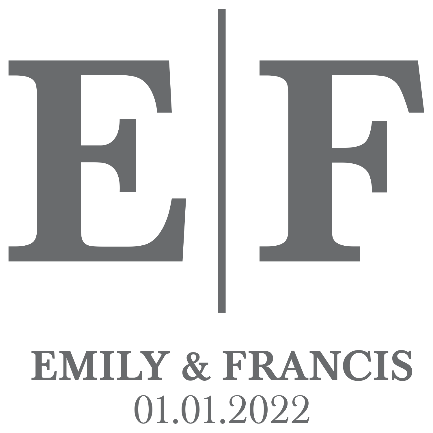 Horizontal Initials