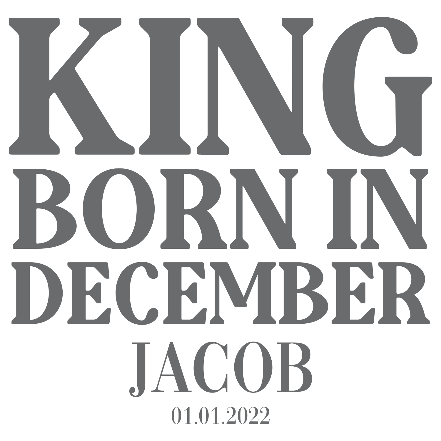 King Born in