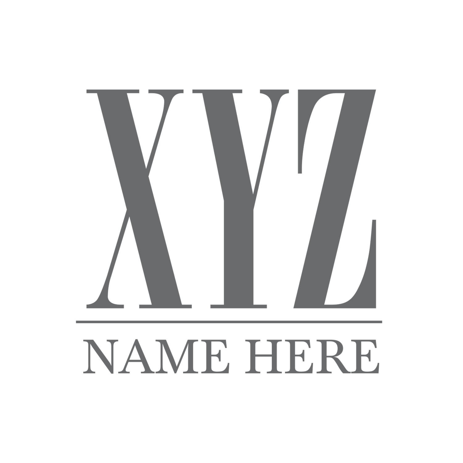 Typography 3 Letters V2